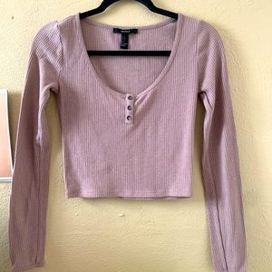 Long sleeve trendy shirt